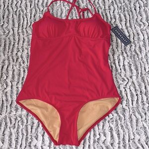 Downeast vogue vacation one piece swimsuit